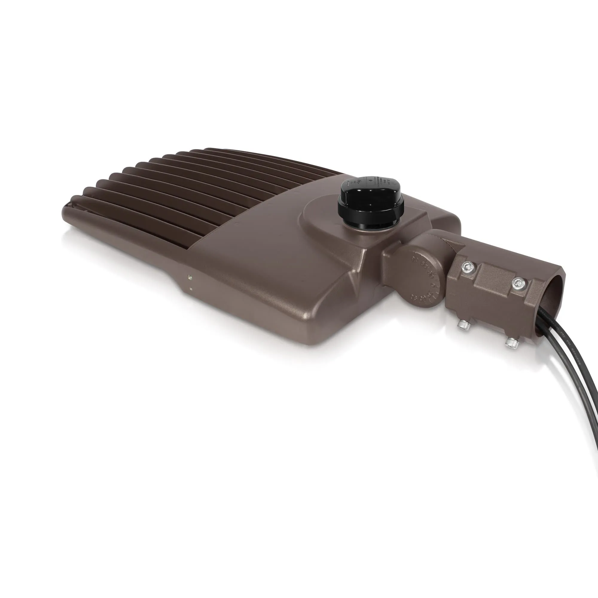 300W LED Parking Lot Light - Split Fit Mount - 42,000lm - 100/277VAC Shorting Cap - 5000K - DLC 5.1