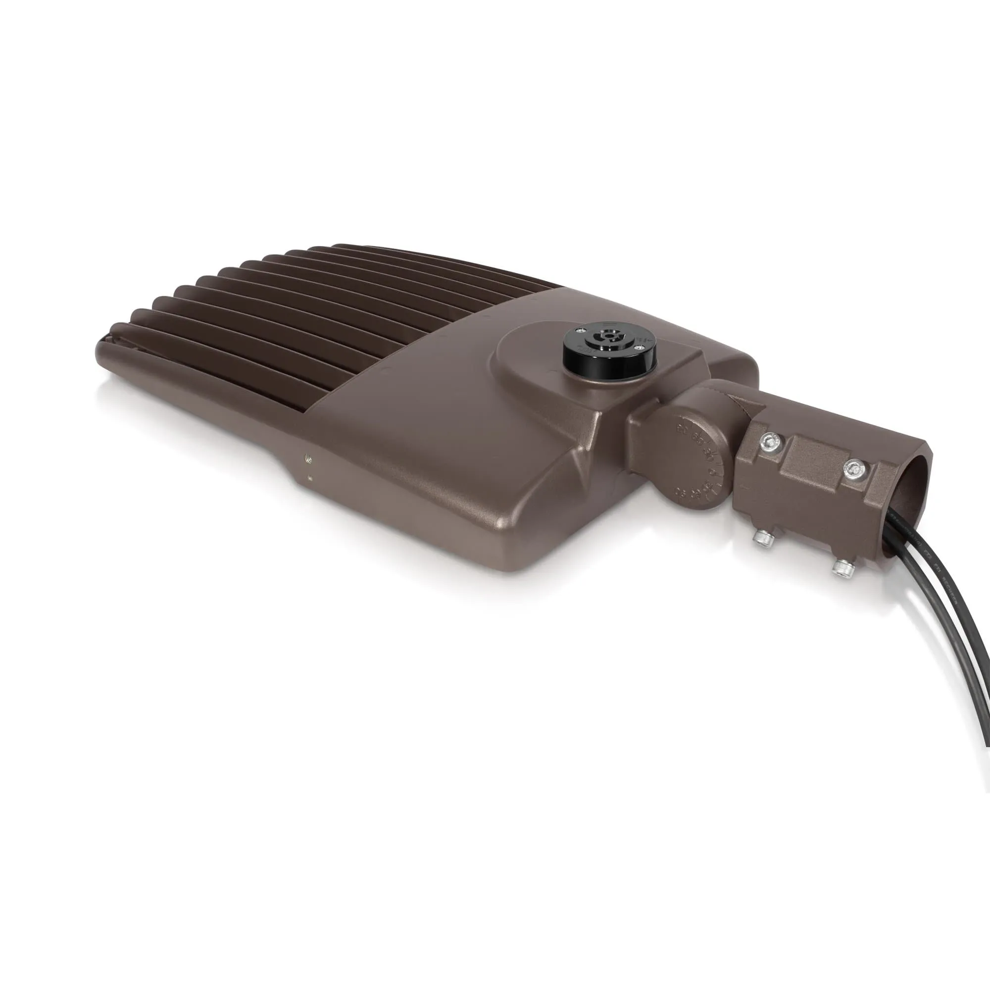 300W LED Parking Lot Light - Split Fit Mount - 42,000lm - 100/277VAC Shorting Cap - 5000K - DLC 5.1
