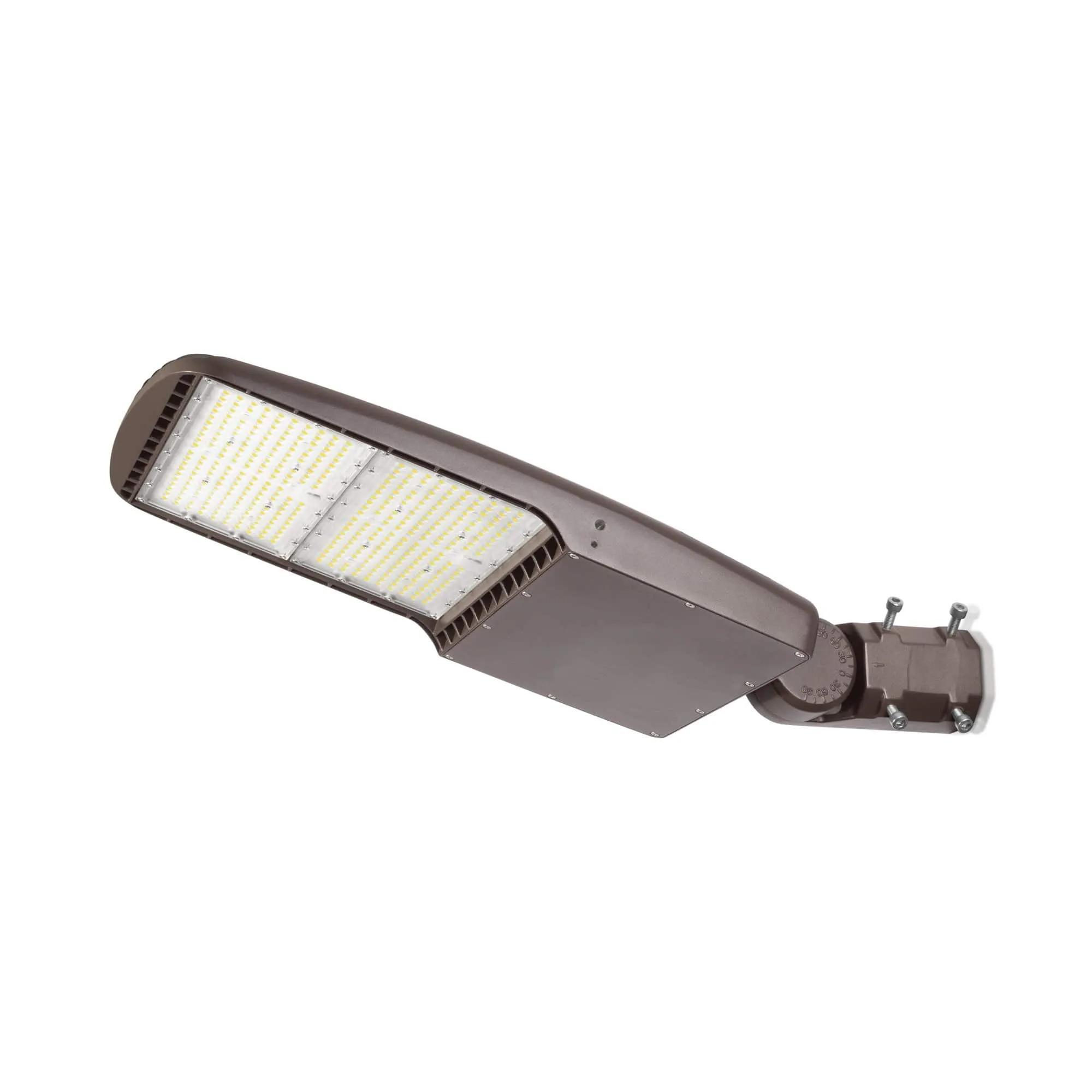 300W LED Parking Lot Light - Split Fit Mount - 42,000lm - 100/277VAC Shorting Cap - 5000K - DLC 5.1