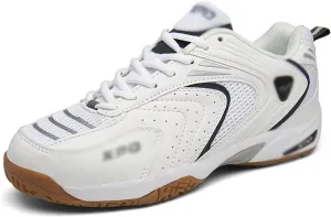 AIRFUL Tennis Pickleball Badminton Athletic Shoes Women Unisex Indoor Court Training Racketball Squash Court Tennis Shoes with Arch Support (Color : B, Size : 8.5 Women/7 Men)