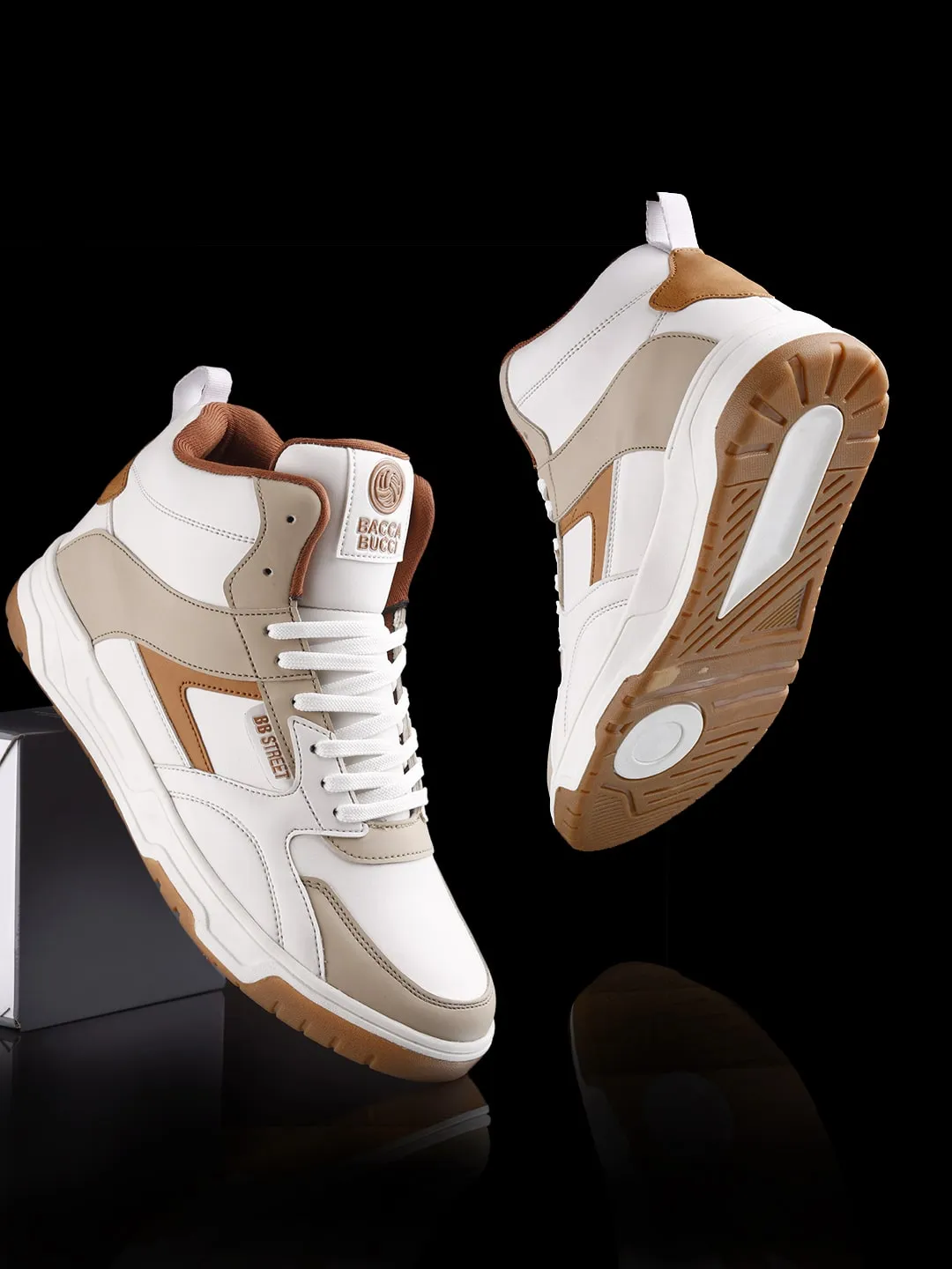 Stylish Bacca Bucci Cappuccino Sky Stompers