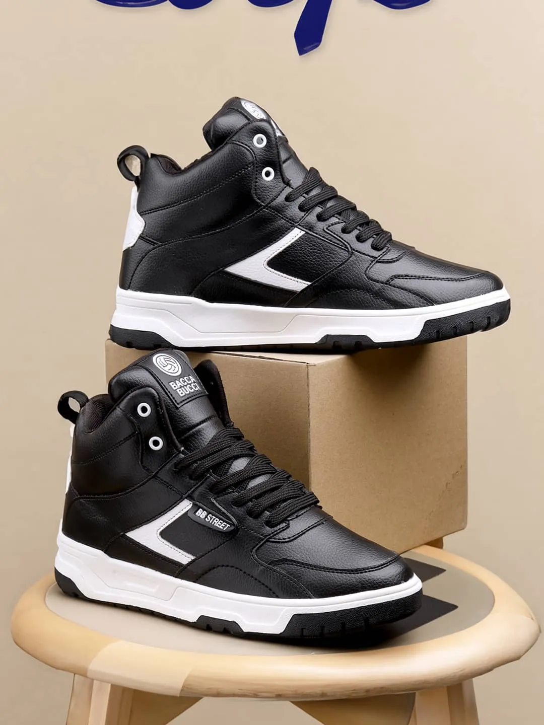 Stylish Bacca Bucci Cappuccino Sky Stompers