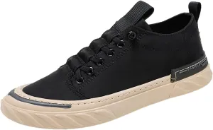 BORAMAX Mens Running Shoes Slip-on Walking Tennis Sneakers Lightweight Breathable Casual Soft Sole Mesh Workout Sports Shoes