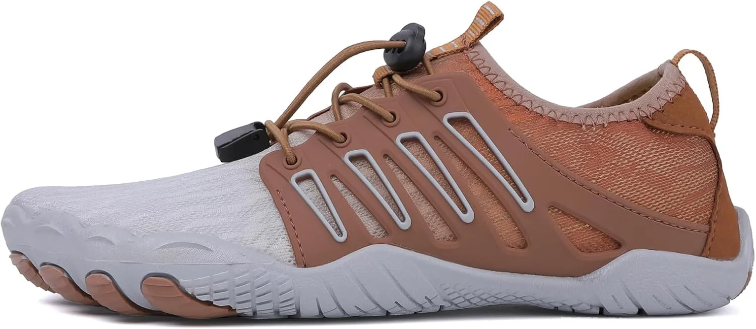 Grounded Footwear for Women Non Slip Barefoot Shoes Running Hiking Walking Shoe for Men Healthy & Non-Slip Wide Toe Box Beach Sneaker Lightweight Breathable Water Resistant Sneakers Comfort Wear Shoes
