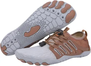 Grounded Footwear for Women Non Slip Barefoot Shoes Running Hiking Walking Shoe for Men Healthy & Non-Slip Wide Toe Box Beach Sneaker Lightweight Breathable Water Resistant Sneakers Comfort Wear Shoes