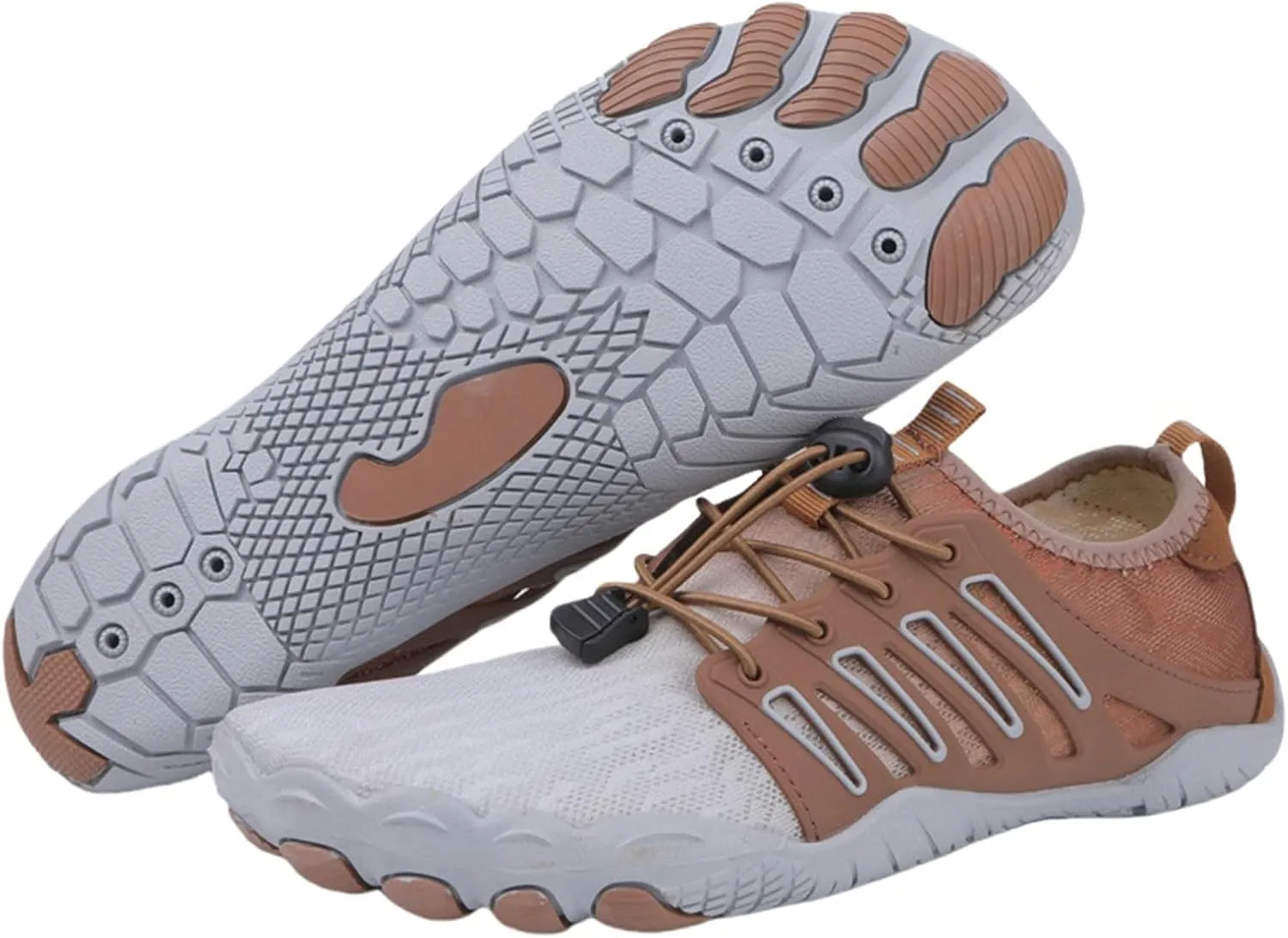 Grounded Footwear for Women Non Slip Barefoot Shoes Running Hiking Walking Shoe for Men Healthy & Non-Slip Wide Toe Box Beach Sneaker Lightweight Breathable Water Resistant Sneakers Comfort Wear Shoes