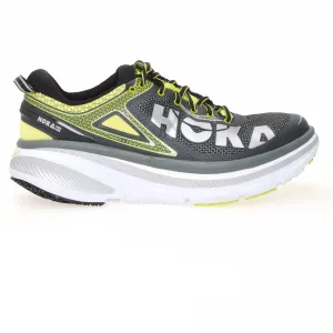 Hoka One One Bondi 4 Grey / Acid Running Shoes