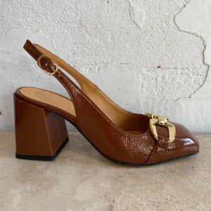 Isabelle Paris IS153 Brown Patent
