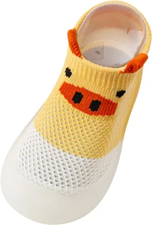 Kids Soft Boys Baby Anklet Girls Cartoon Slipper Shoes Rubber Breathable 036Months Toddler Summer Sole Baby Sock