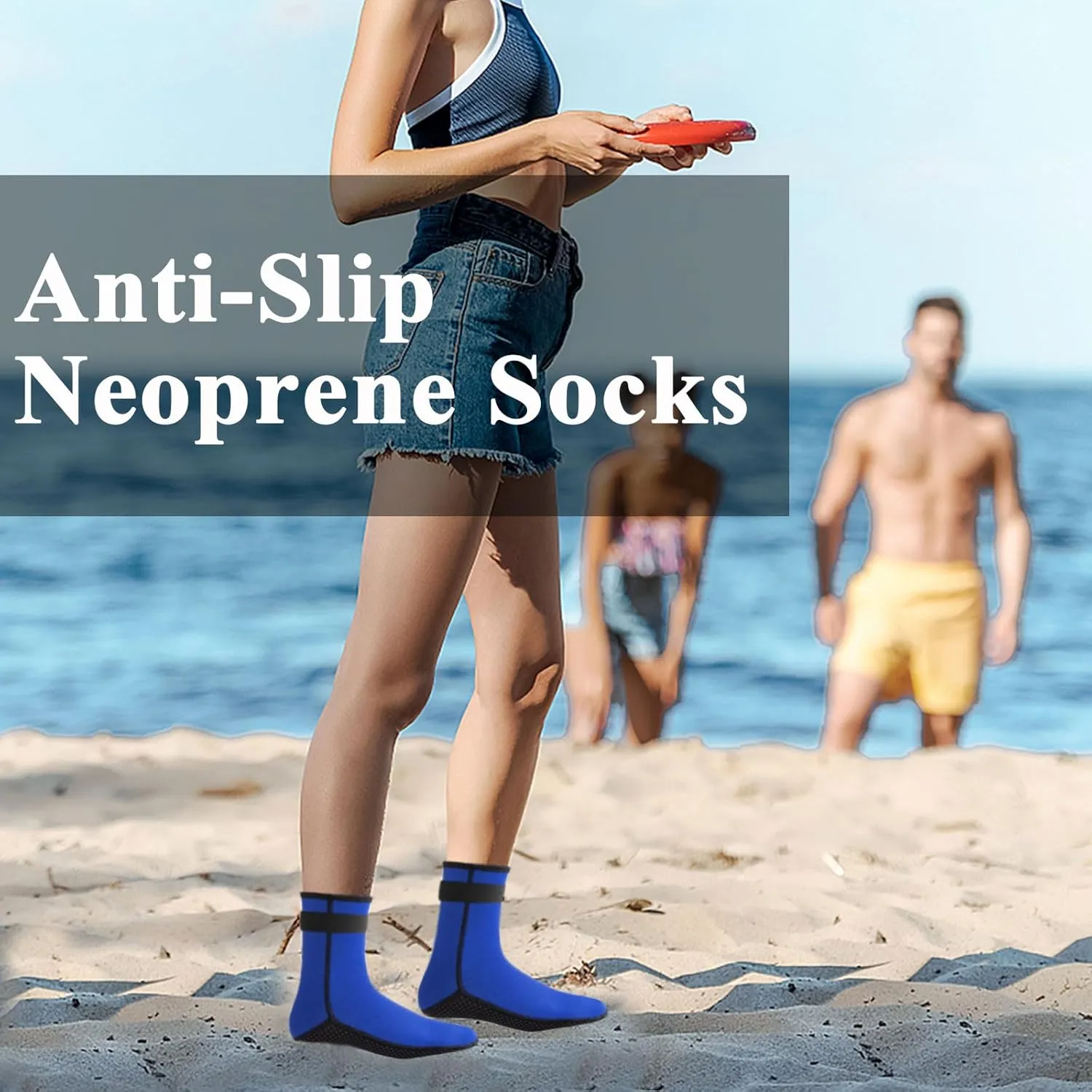 Neoprene Socks,Water Socks for Women Men Kids,Sand Soccer Socks,Beach Socks,Dive Socks,Diving Boots