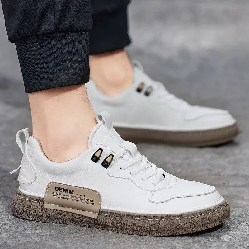 Wiaofellas Men Fashion Vulcanized Male Sneakers Shoes Light Tennis Shoes New Shoes Men Board Shoes Zapatillas Hombre Chaussure Homme